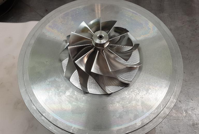 2019-12-21 07.43.20 KTS Supercharger wheel installed for web sider..jpg